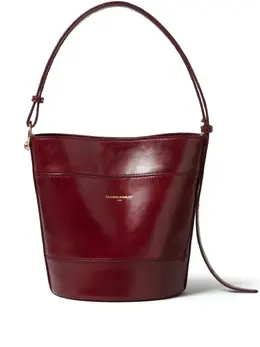 Claudie Pierlot Solveig leather bucket bag 27380520