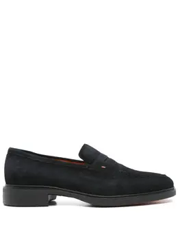 Santoni suede loafers 28054713