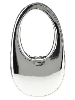 Coperni-Mirrored Swipe Bag Borse A Mano Silver-Donna 51731762348372