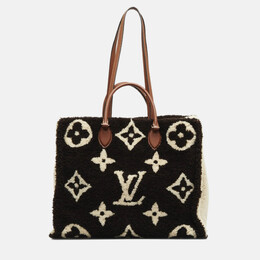 Louis Vuitton Brown Monogram Teddy OnTheGo GM Tote Bag 1097583