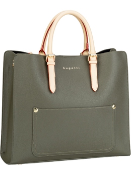 Сумка шоппер Bugatti Handtasche Ella Top Handle L, оливковый 3911534 | olive
