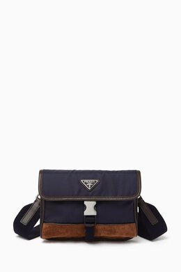 Prada Mini Crossbody Bag in Re-Nylon & Suede 217803047_15