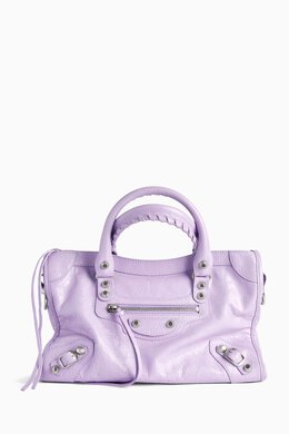 Balenciaga Small Le City Bag in Arena Lambskin 218120914_24