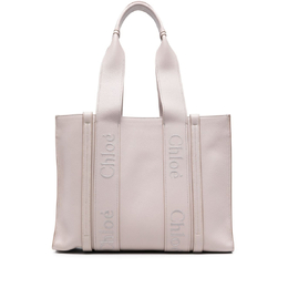 Chloe Medium Woody Leather Tote Bag chc24ss383m40084
