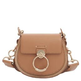 Chloe Tess Small Shiny And Suede Calfskin Shoulder Bag chc22ss153g3126x