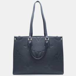 Louis Vuitton Noir Monogram Empreinte OnTheGo MM Tote Bag 1099821