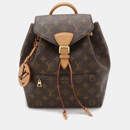 Louis Vuitton Brown Monogram Montsouris NM PM Rucksack Backpack 1099837