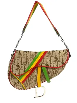 Christian Dior 2004 Rasta Trotter Saddle bag 27770707