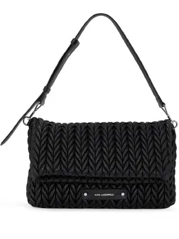 Karl Lagerfeld large K/Weave shoulder bag 27327654