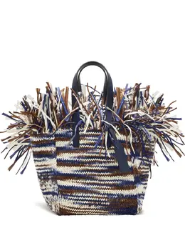 Oscar de la Renta striped tote bag 28343214