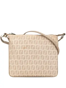 Fendi 2000-2010 Zucchino Canvas crossbody bag 28390765