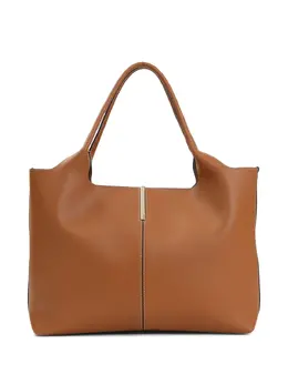 Tod's medium-small leather tote bag 28354084