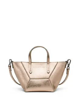 Brunello Cucinelli mini BC Duo lamé tote bag 26776622