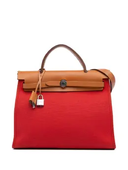 Hermes 2015 Toile Herbag Zip 31 satchel 28427619