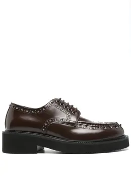 Valentino Garavani Rockstud-embellished Derby shoes 27711701