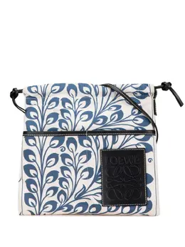 Loewe 2019 Anagram Canvas Drawstring crossbody bag 28429474