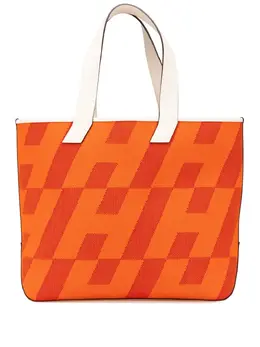 Hermes 2022 Toile H and Swift Cabas H en Biais 40 tote bag 28435370