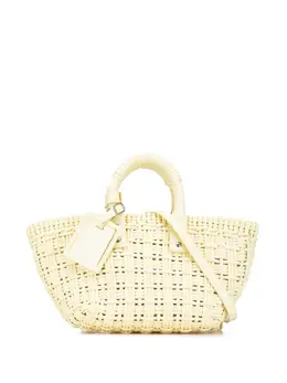 Balenciaga 2018-2024 Faux Leather Bistro Panier XS satchel 28450932