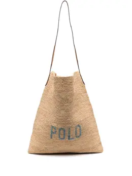 Polo Ralph Lauren raffia shoulder bag 28306304