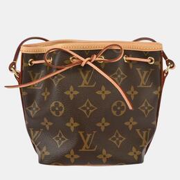 Louis Vuitton Brown Monogram Canvas Nano Noe Shoulder Bag 1102046