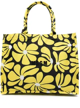 MSGM floral-print tote bag 28361512
