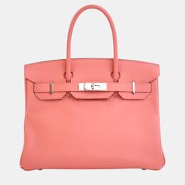 Hermes Flamingo Epsom Leather Birkin 30 Bag 1102538