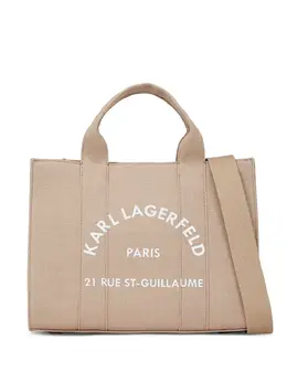 Сумка-тоут Rue St-Guillaume среднего размера Karl Lagerfeld, нейтральный 27326917 | нейтральные цвета