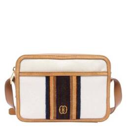 Bally Canvas and Leather Gare Crossbody Bag mac01n-i1b3o