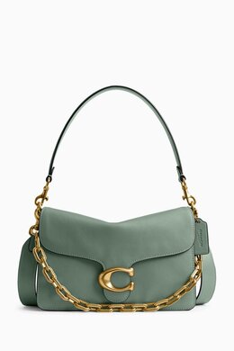 Coach Tabby Chain Shoulder Bag in Leather 217774558_209