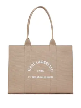Большая сумка-тоут Rue St-Guillaume Karl Lagerfeld, нейтральный 27327730 | нейтральные цвета