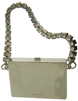Jil Sander Зеркальный клатч со стразами j08wg0027/p6976/042