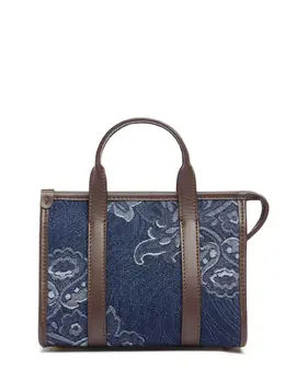 Etro Xs Bauletto Denim Jacquard Bag 81i0xk019-uzkwota1