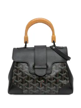 Goyard 2019 Mini Goyardine Saigon Souple satchel 28555519