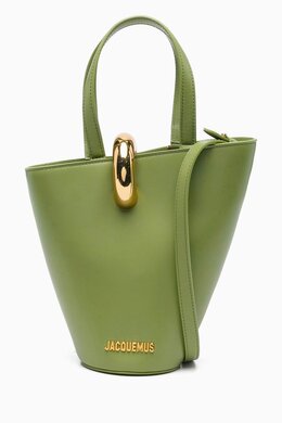 Jacquemus Le Petit Bambola Bucket Bag in Leather 217427072_20