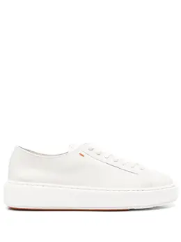 Santoni leather sneakers 28397252