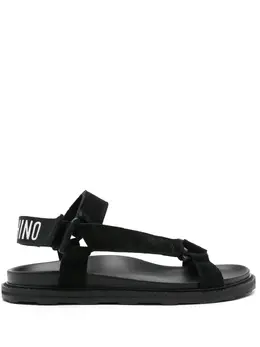 Moschino logo-jacquard sandals 28337036