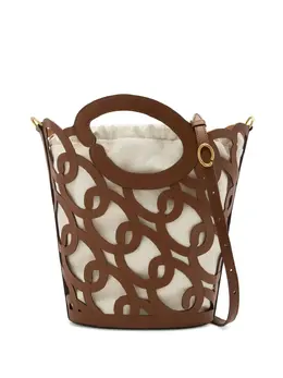 Oscar de la Renta leather bucket bag 28341656