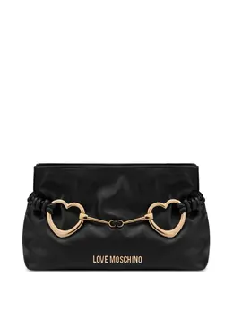 Love Moschino heart-plaque cross body bag 26635113