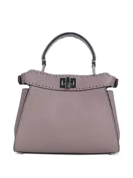 Маленькая сумка-тоут Peekaboo Fendi, фиолетовый 28382411 | фиолетовый