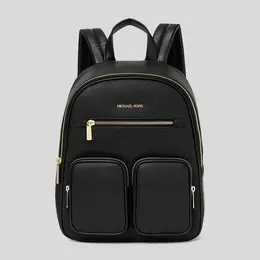 Сумка-рюкзак Michael Kors Michael Kors Jet Set Item Zip Pocket Backpack Black, фактура гладкая, матовая, зернистая, черный 103518120087