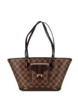 Louis Vuitton 2003 Damier Ebene Manosque PM shoulder bag 28619011
