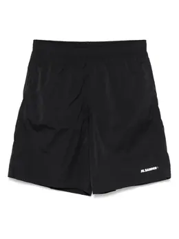 Jil Sander + logo-print swim shorts 28396162