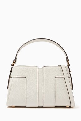 Elisabetta Franchi Monogram Tote Bag in Grained Faux Leather 217858471_26