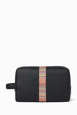 Paul Smith Signature Stripe Wash Bag in Leather 218065973_13