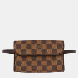 Louis Vuitton Damier Ebene Canvas Pochette Florentine Bum Bag 1105826
