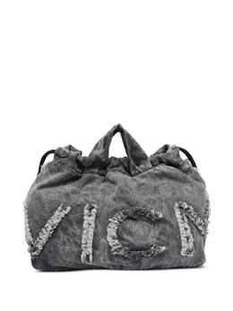 Vic Matie brushed-effect toe bag 28602289