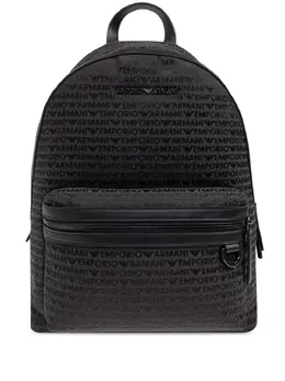 Emporio Armani jacquard backpack 28547718