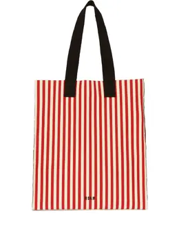 MSGM striped tote bag 28045431