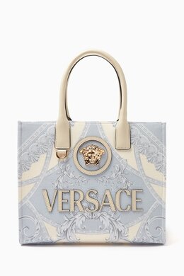 Versace La Medusa Small Tote Bag in Canvas 217892144_195