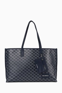 Karl Lagerfeld K/Voyage Large Tote Bag in Faux Leather 217903009_14
